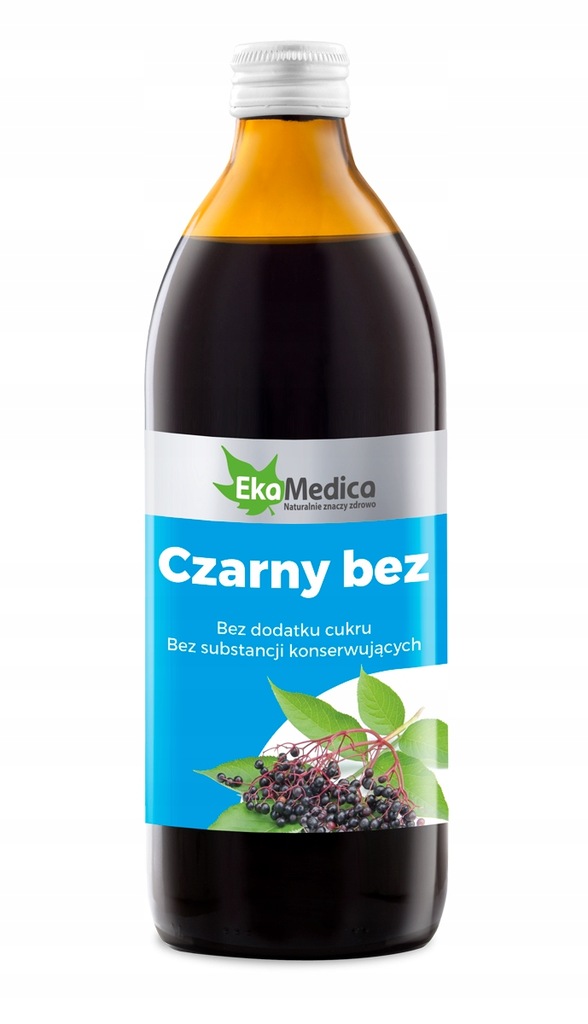 CZARNY BEZ 500ml Ekamedica