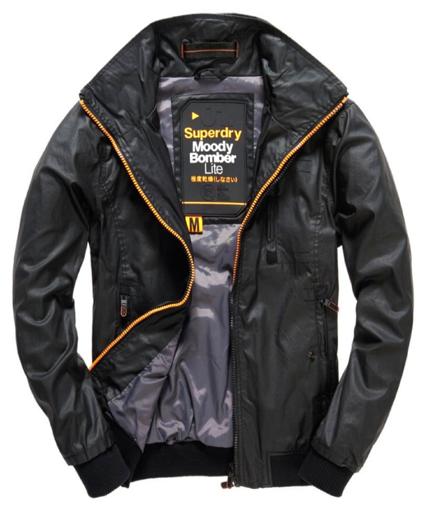 Superdry Moody Bomber Life M kurtka woskowana 13165233910