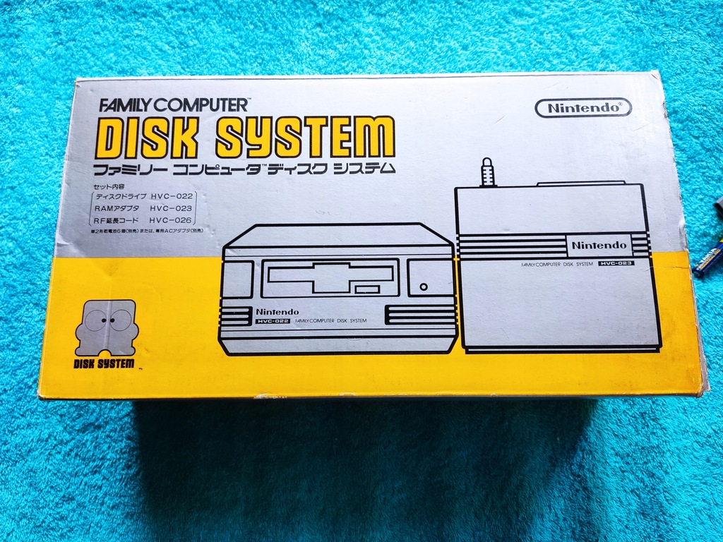 Famicom Disk System+box+Ram Adapter