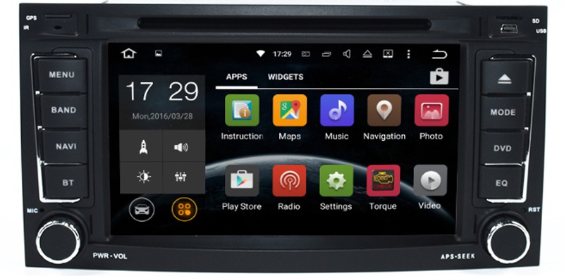 RADIO NAWIGACJA VW TOUAREG T5 ANDROID 7.1 +KAMERA