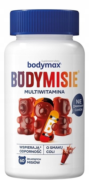 Bodymax Żelki dla dzieci suplement Cola 60 szt