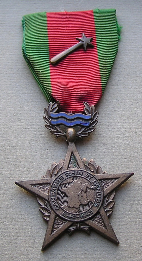 Francja Medal za Ren i Dunaj 1944-1946