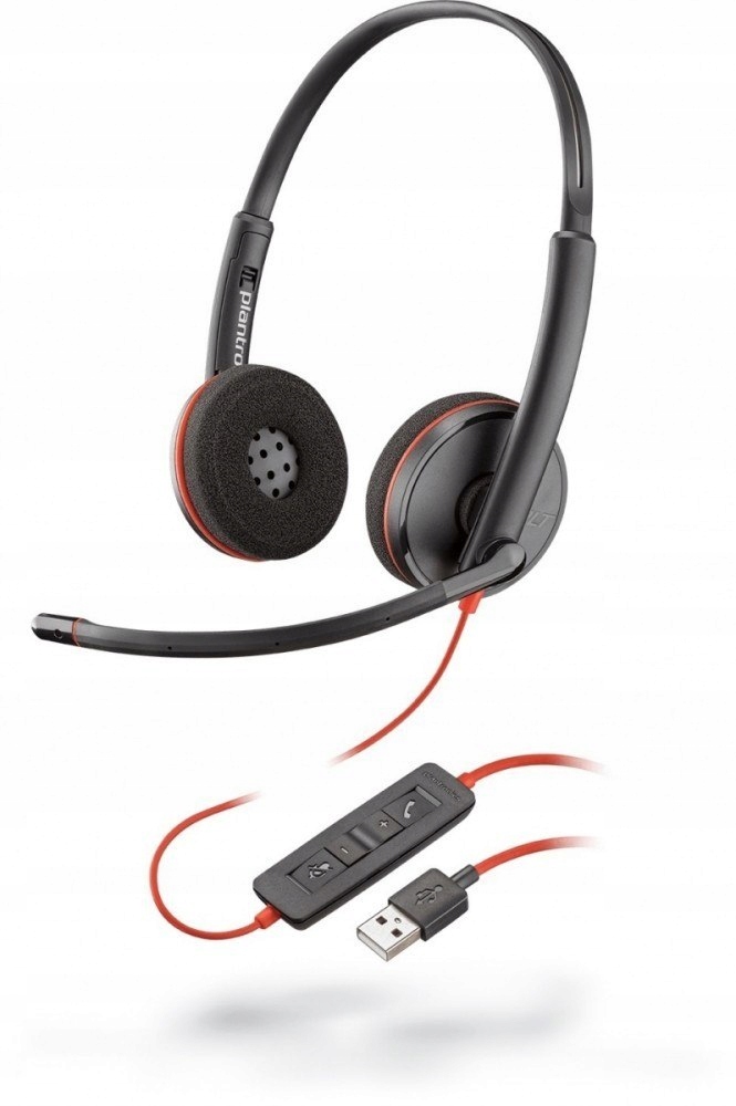 Plantronics Blackwire C3220 USB A słuchawki z mikr