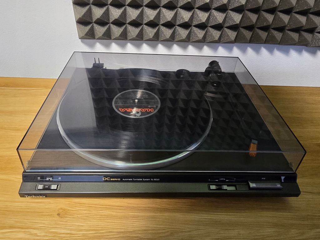 TECHNICS SL-BD20 GRAMOFON PASKOWY PO SERWISIE SPRAWNY + OKABLOWANIE +KRĄŻEK