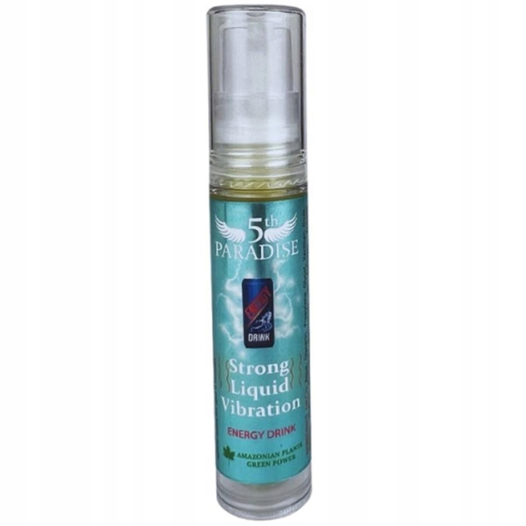 Płynny wibrator do seksu - Strong Liquid Energy Drink 10 ml - smakowy