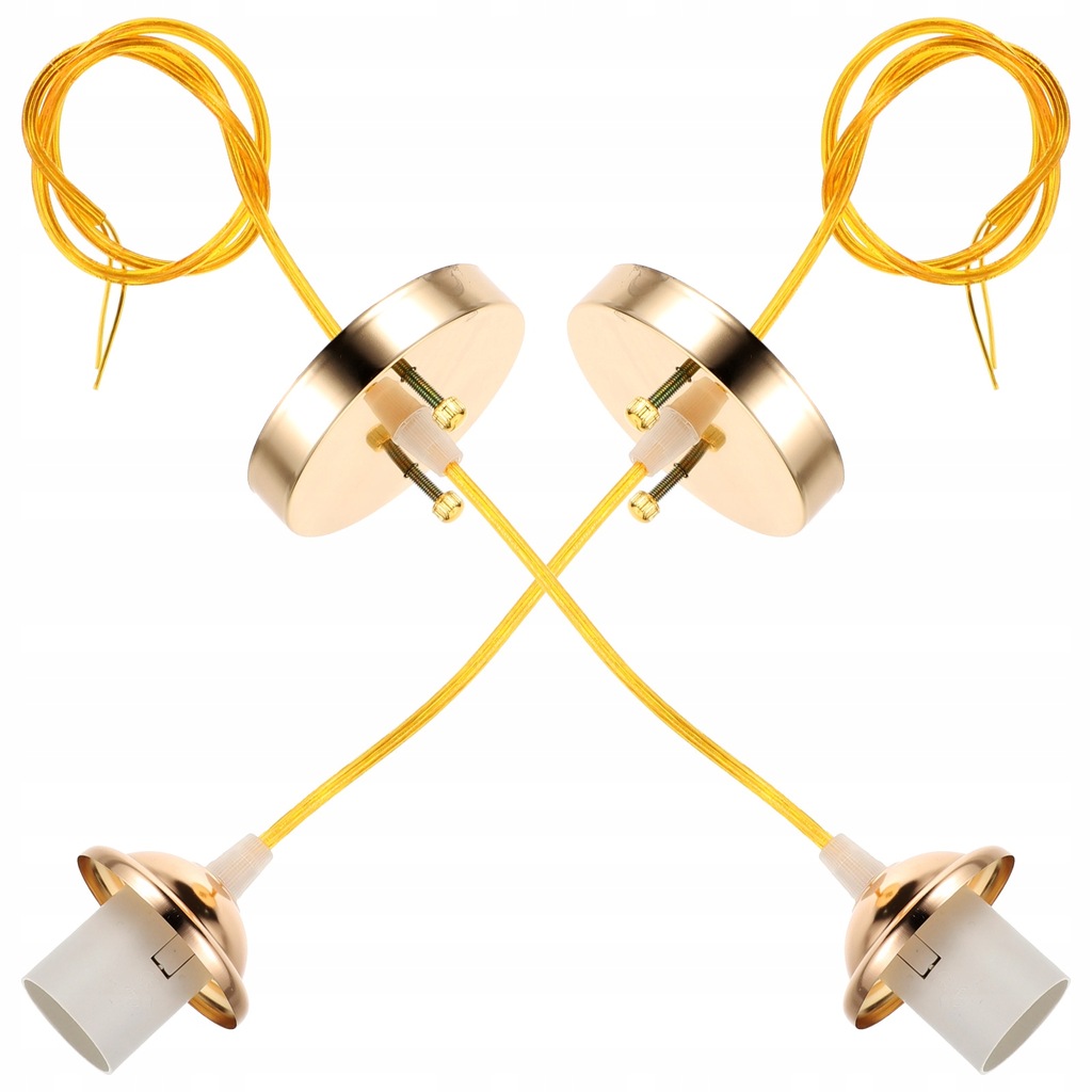 LIGHT BULB FIXTURE LAMP SHADE HANGING KIT 2 PCS