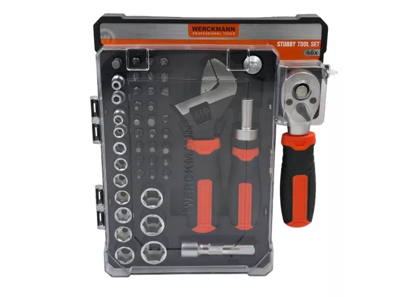ZESTAW NARZĘDZI KRÓTKICH WERCKMANN 46 ELEMENTY