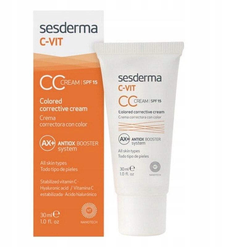 SESDERMA C-VIT CC KREM KORYGUJĄCY SPF15 30 ML
