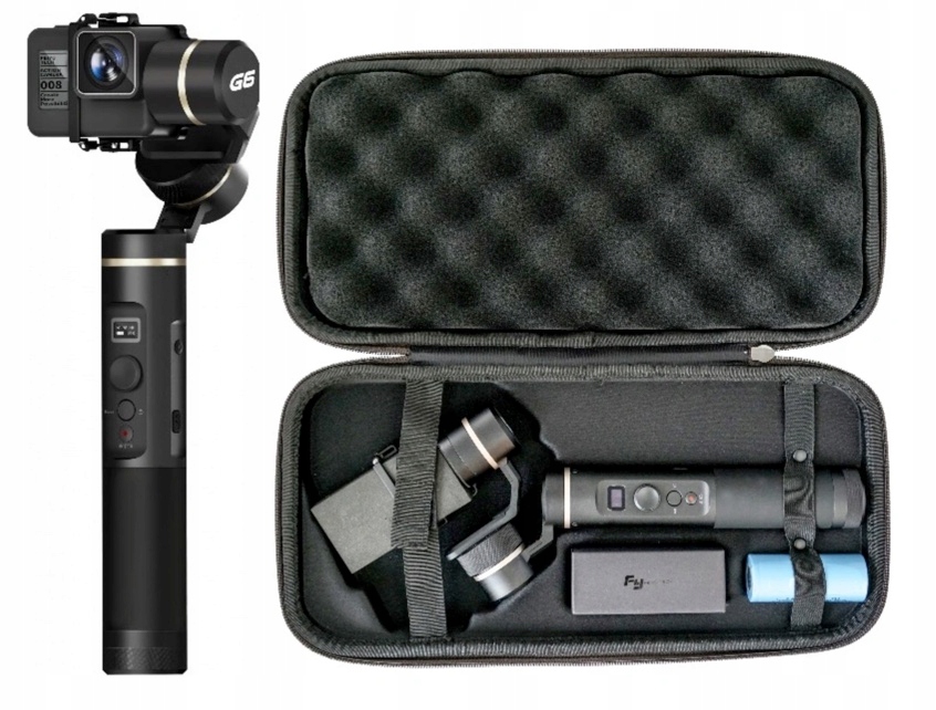 Kamera GoPro Hero 5 Black 4K + gimbal Feiyu G6