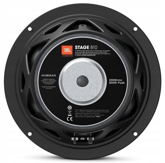 Купить JBL Stage 810 Автомобильный басовый динамик 200 мм: отзывы, фото, характеристики в интерне-магазине Aredi.ru