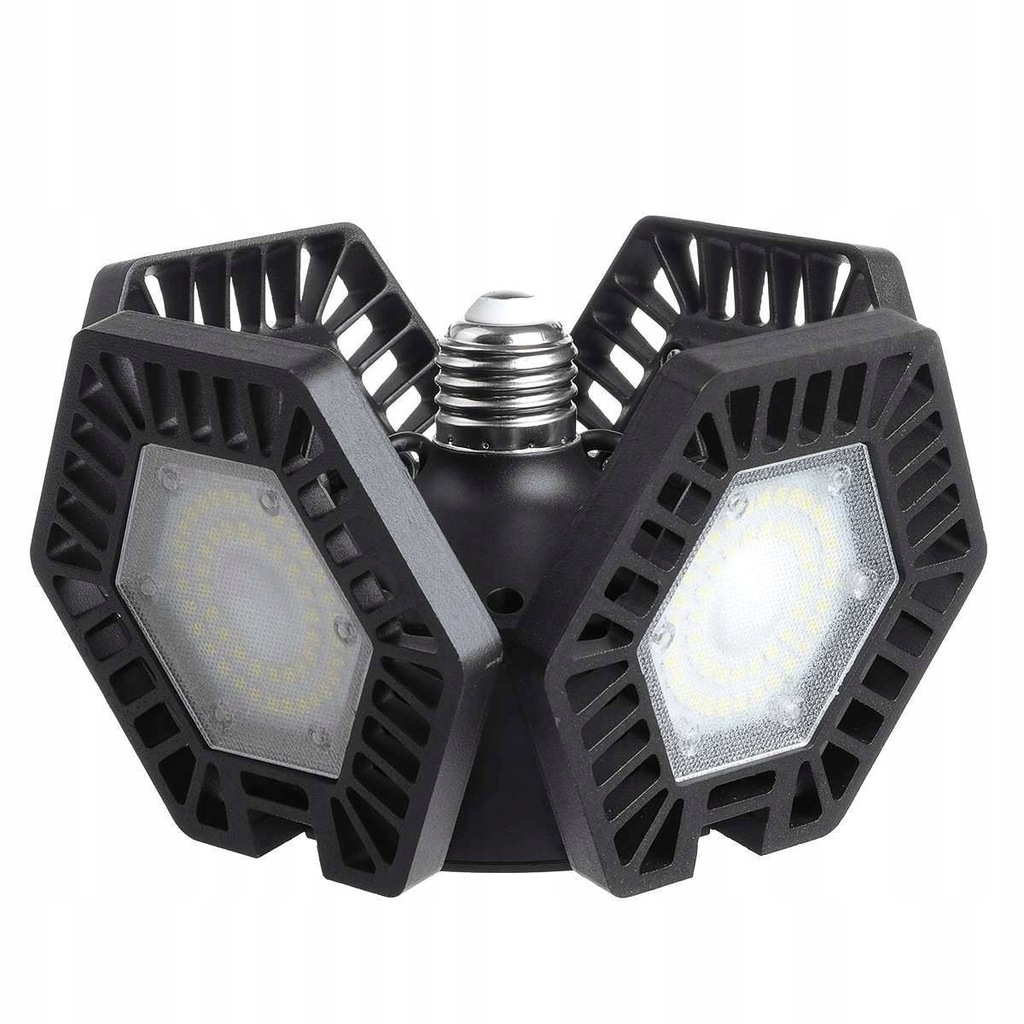 Купить Светодиодный светильник 80Вт, резьба Е27, для ГАРАЖ + сдвижные ...