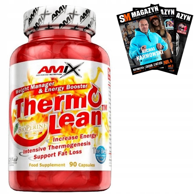 AMIX THERMOLEAN 90 kaps SPALACZ REDUKCJA KARNITYNA