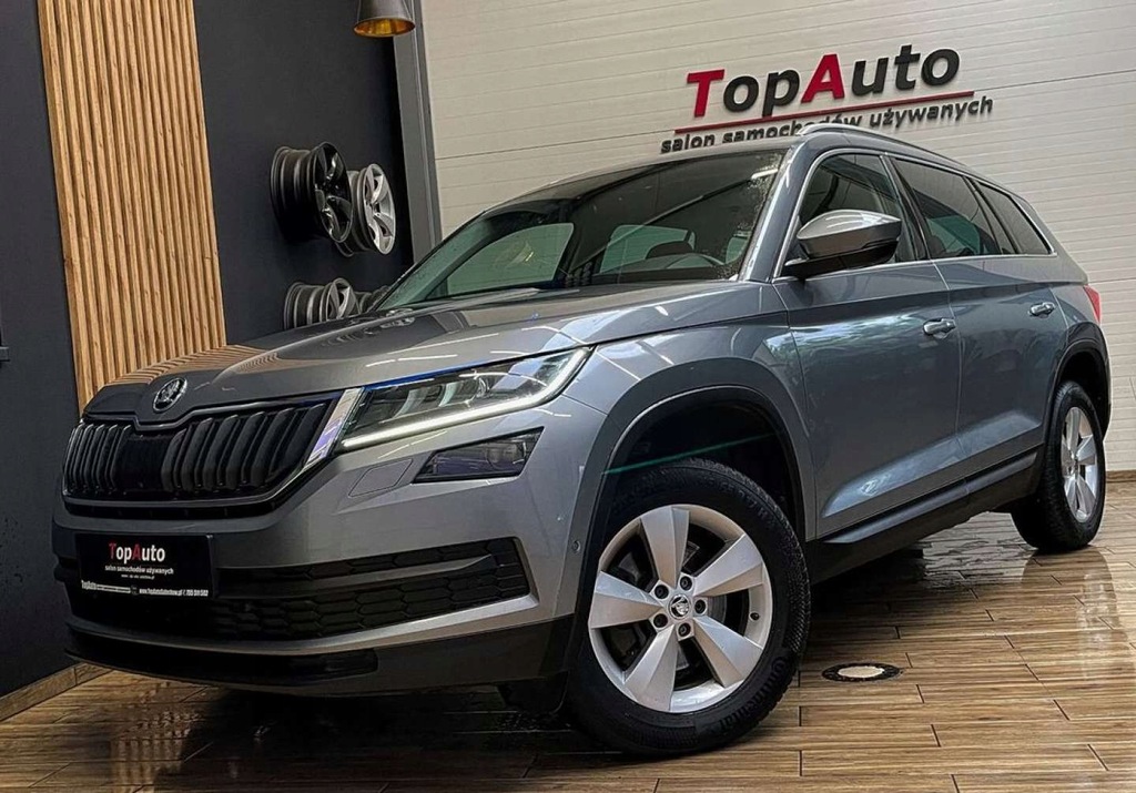 Skoda Kodiaq 2.0TDI 150 KM DSG bezwypadkowa GWARANCJA AUTOMAT 7 osobowy