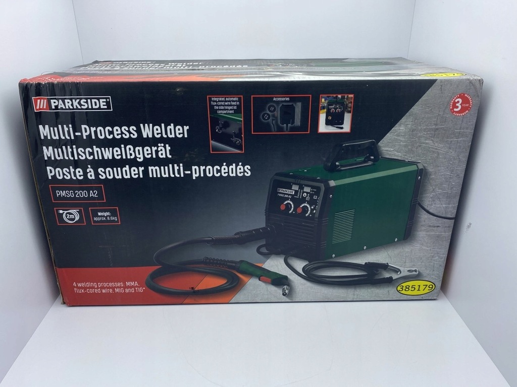 PARKSIDE Spawarka PMSG 200 A2 - 12527125361 - oficjalne archiwum Allegro