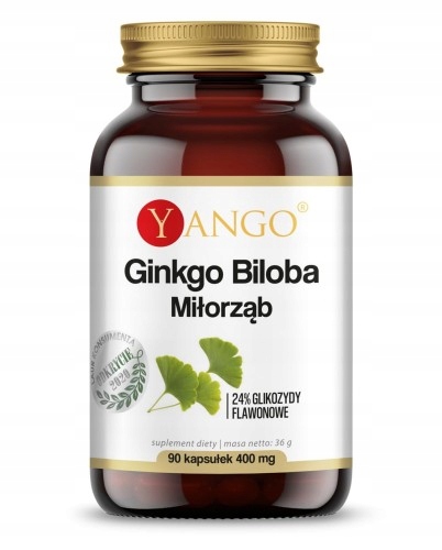 Yango Ginkgo biloba - ekstrakt - 90 kaps.