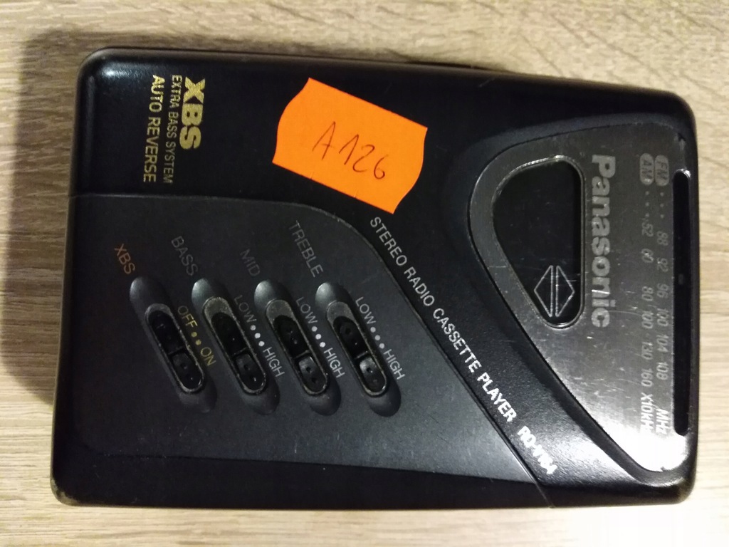 Walkman Panasonic RQ-V164 A126