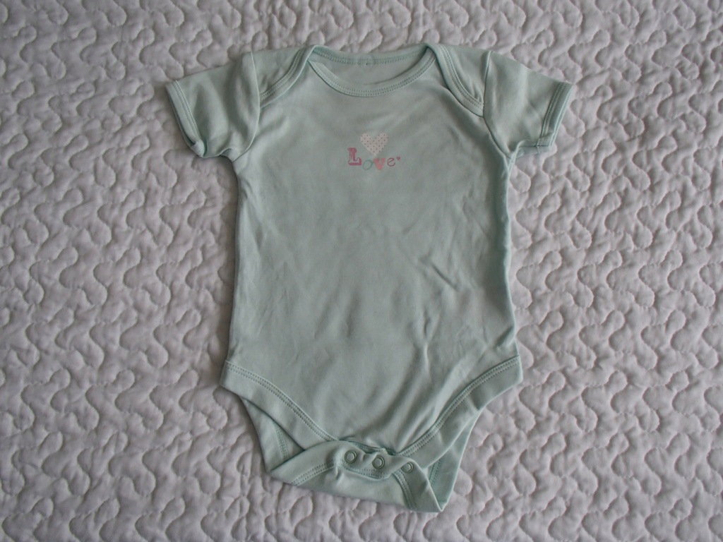 Mothercare body niebieskie nowe roz 68