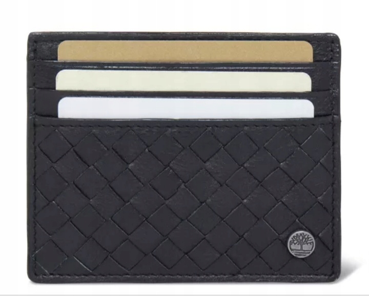 Timberland skórzany portfel na karty kredytowe