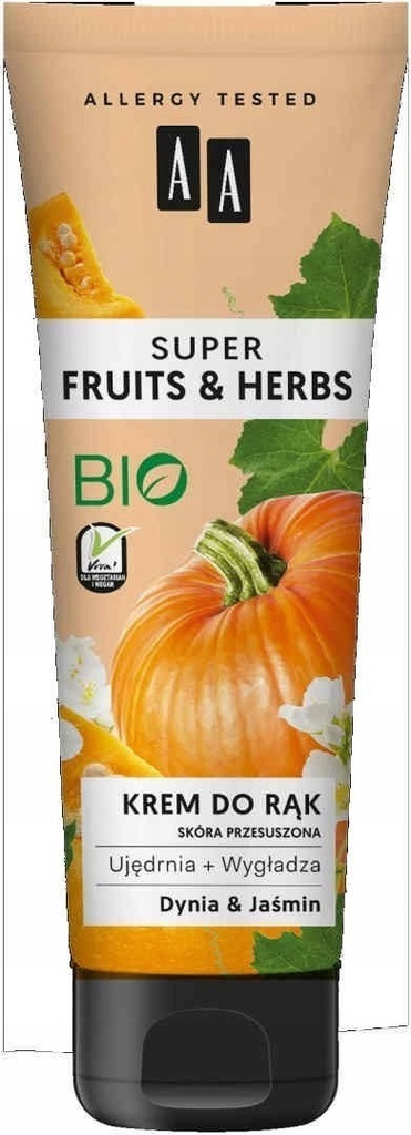 AA Super Fruits & Herbs Krem do rąk ujędrniają