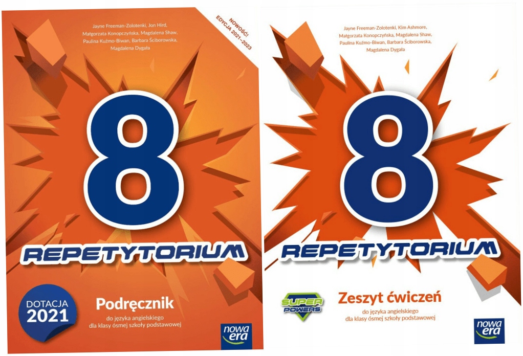 Repetytorium 8 Podręcznik Zeszyt ćwiczeń Nowa Era