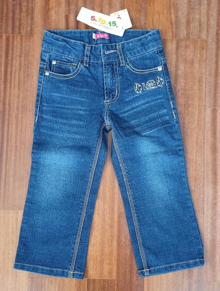 Spodnie jeans 5-10-15 rozm. 92