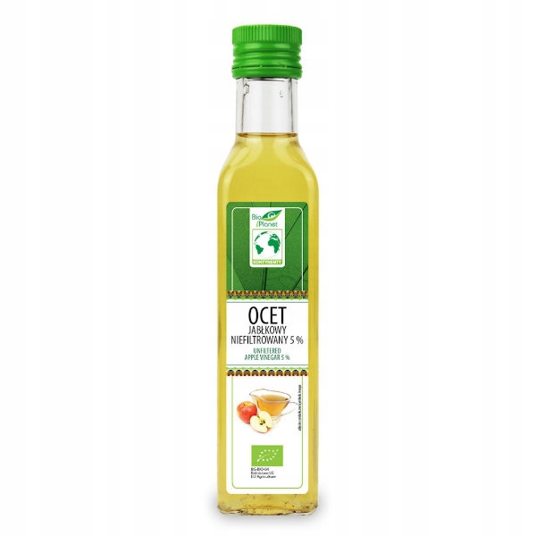 Ocet jabłkowy niefiltrowany BIO 5% 250ml