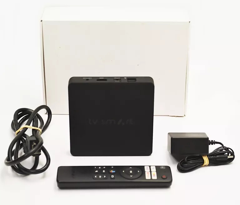 DEKODER SMART TV 4K BOX + KOMPLET