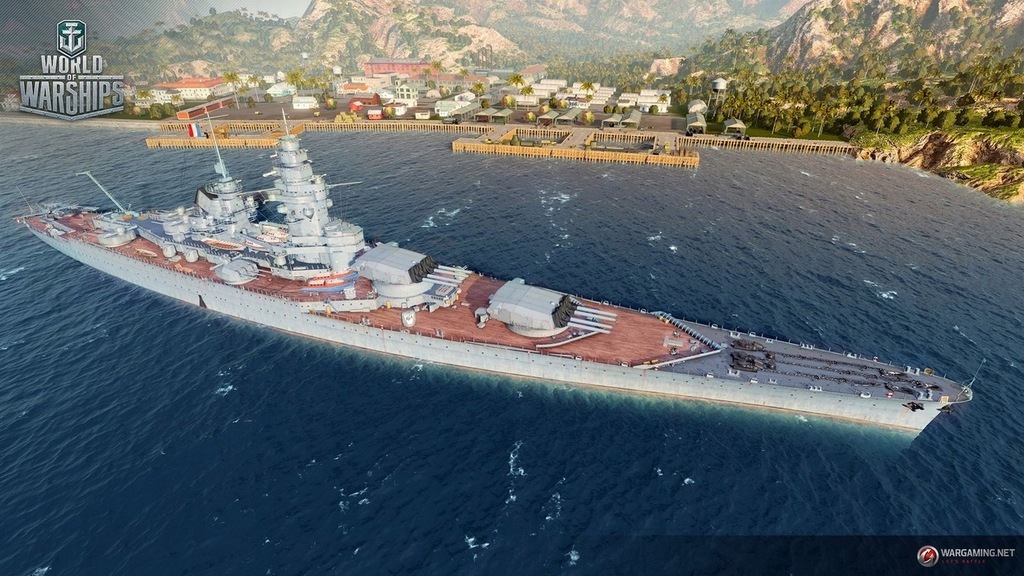 World of Warships konto Richelieu Marblehead