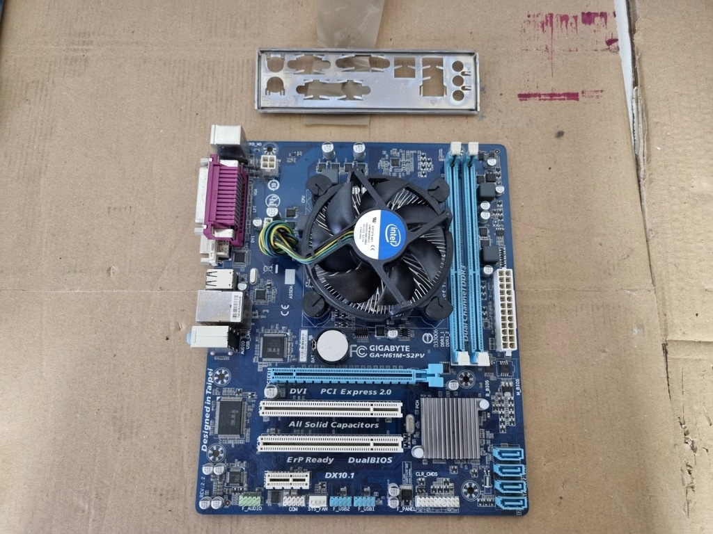 Płyta GIGABYTE GA-H61M-S2PV FV - 12569598965 - oficjalne archiwum Allegro