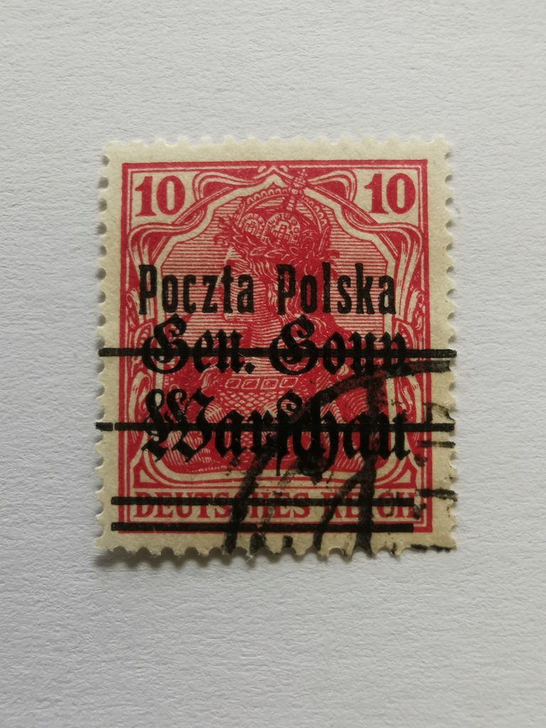 PMW 1918/1919 PRZEDRUK POCZTA POLSKA /*417/