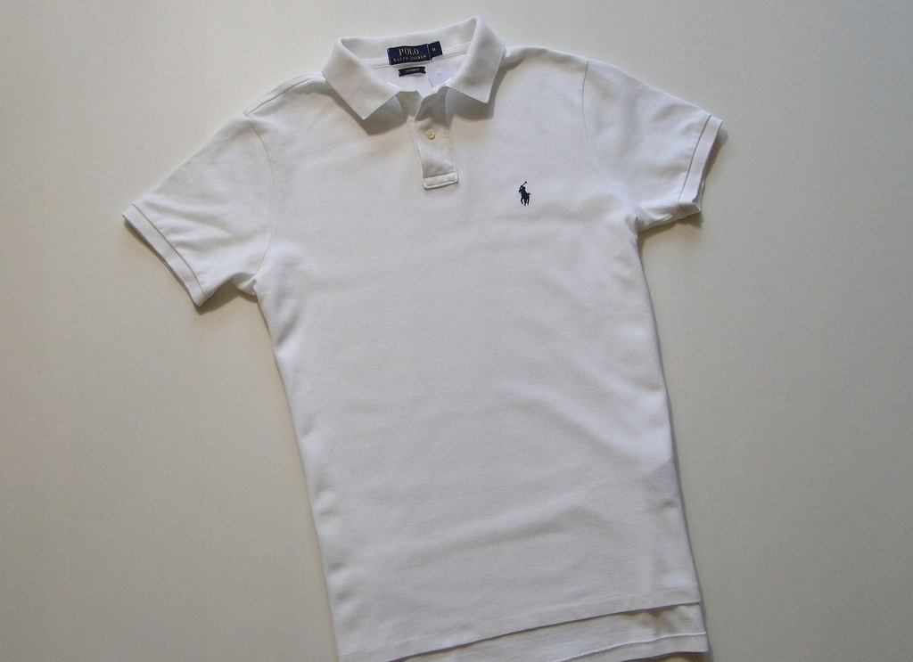 Koszulka Ralph Lauren Custom Fit White / M