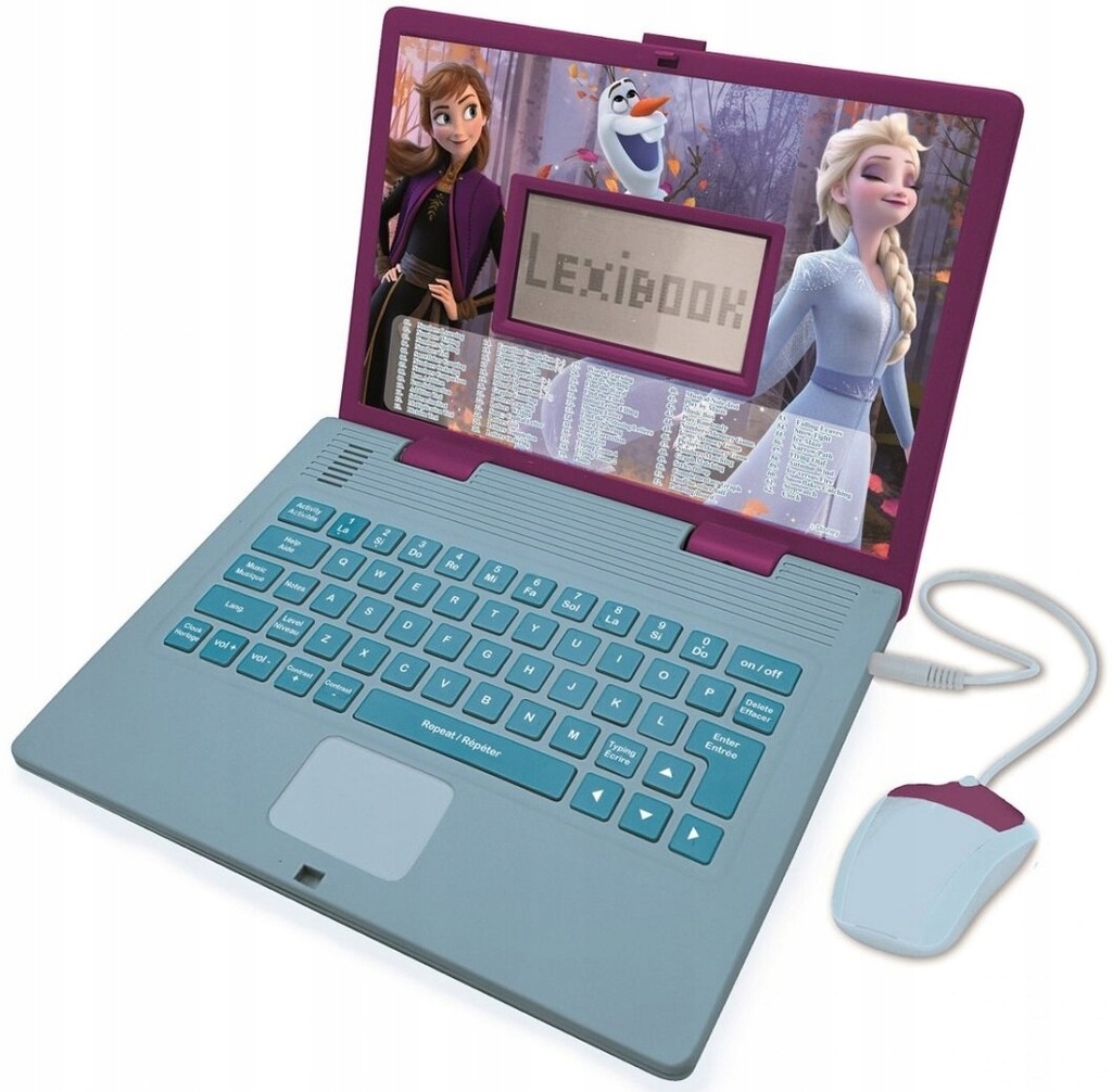 Zabawka laptop edukacyjny LEXIBOOK Kraina Lodu 2 124 aktywności JC598FZI17