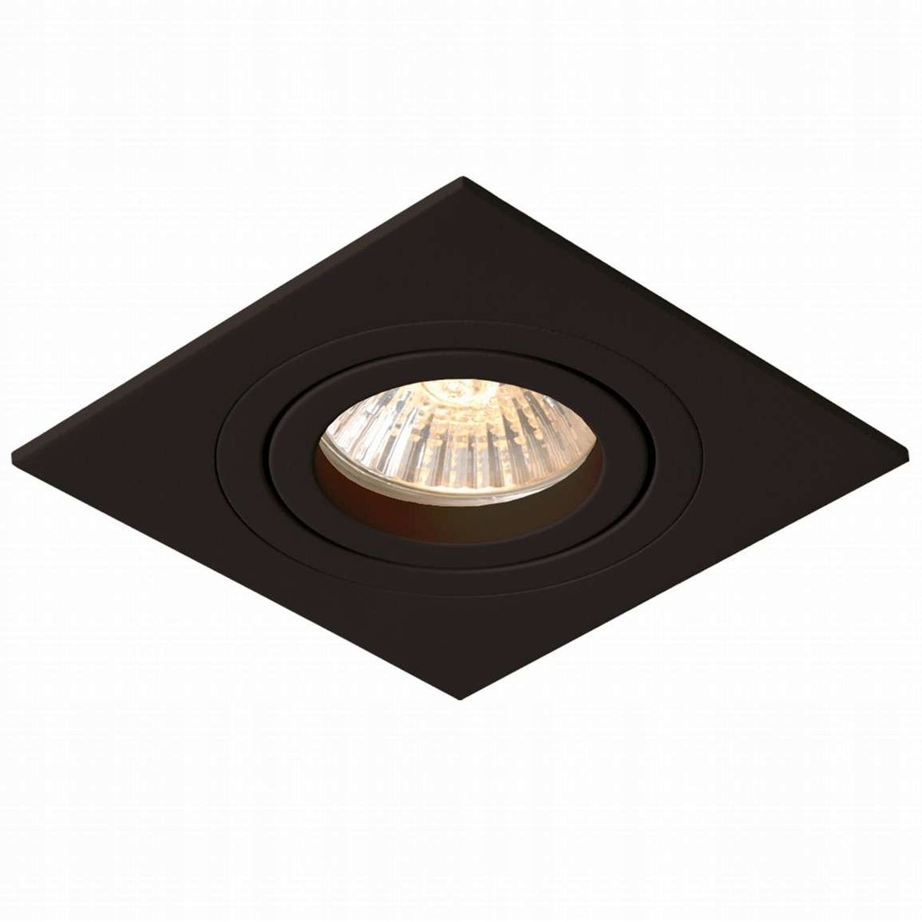 Wpuszczana LAMPA sufitowa METIS LP-2780/1RS BK Light Prestige kwadratowa OP