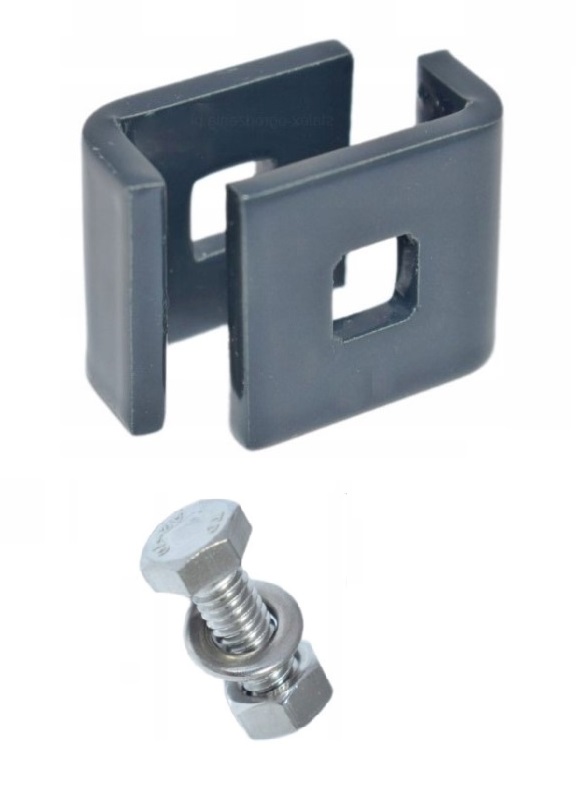 ŁĄCZNIK ZŁĄCZKA TYPU L PANEL 3D 2D 7016 GRAFIT 1SZT. 82.008