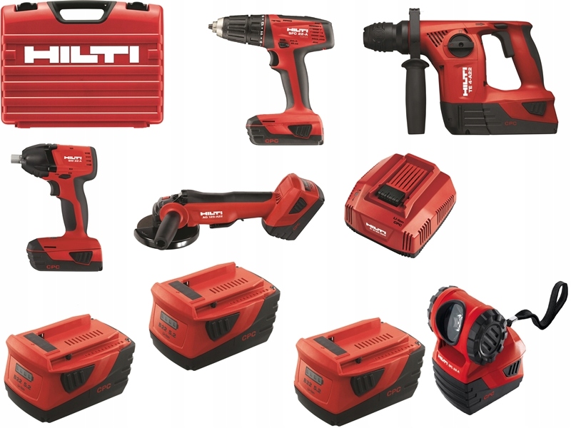Zestaw narzędzi Hilti 3 Tool Kit+zakrętarka Hilti