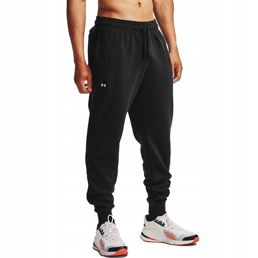 Spodnie UA Rival Fleece Joggers czarny L