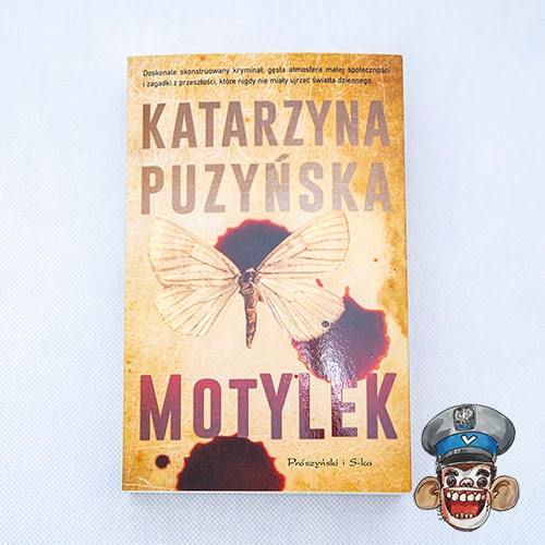 Książka "Motylek" Katarzyny Puzyńskiej z dedykacją