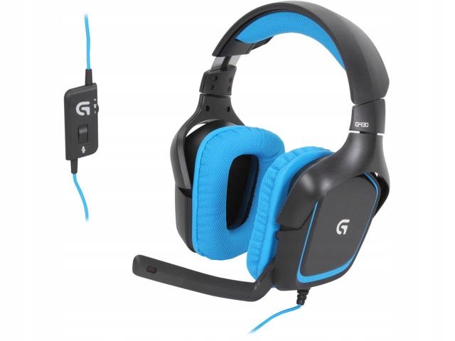 Z7321 LOGITECH G430 SŁUCHAWKI GAMINGOWE