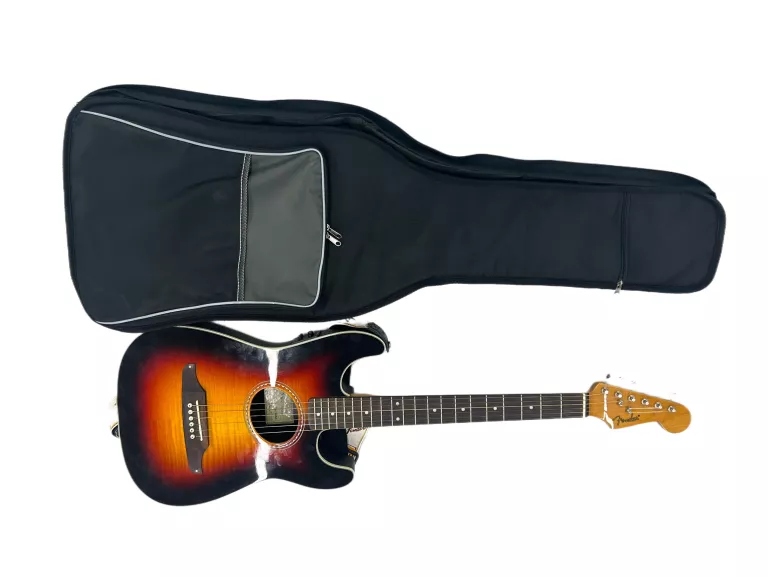 GITARA ELEKTROAKUSTYCZNA FENDER STRATACOUSTIC PREMIER 3 TS + FUTERAŁ