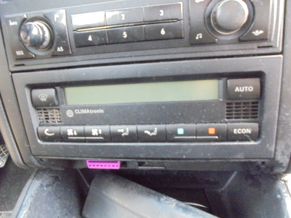 VW GOLF 4 IV panel STEROWANIA KLIMA CLIMATRONIC