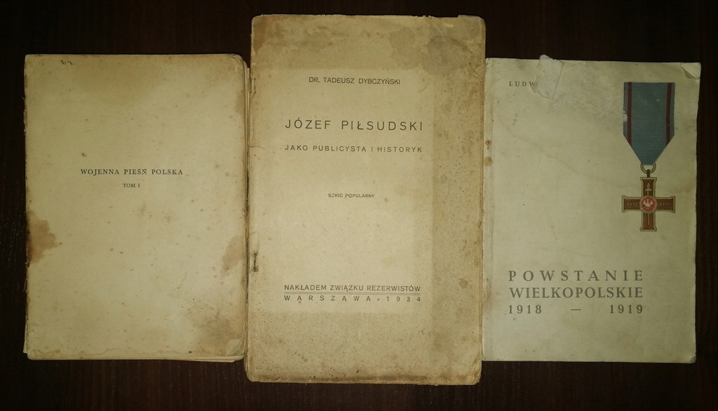 J.Piłsudski, Powstanie Wlkp .Wojenna Pieśń Polska