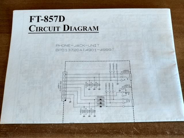 YAESU 857D SCHEMAT