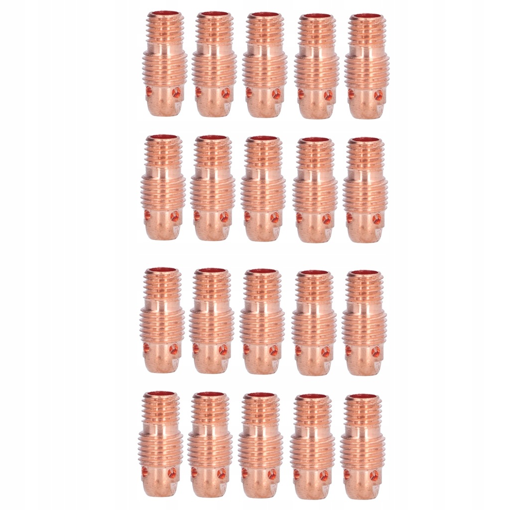 20 szt. Korpus tulei zaciskowej TIG Miedź WP-9F