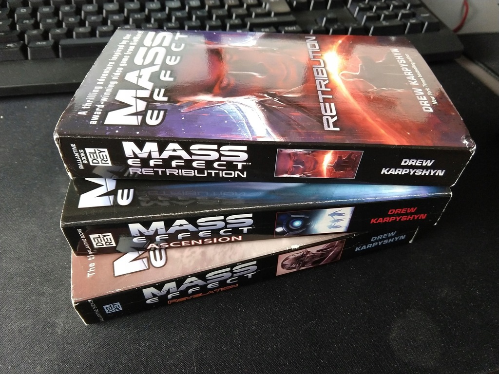 Mass Effect - 3 powieści - oryginalna trylogia ENG