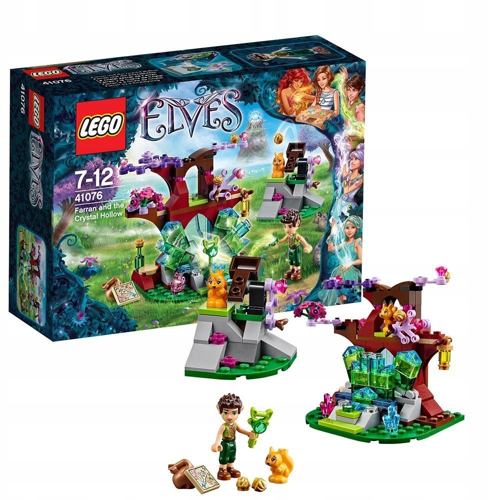 Lego Elfy 41076 Farran i kryształ puste