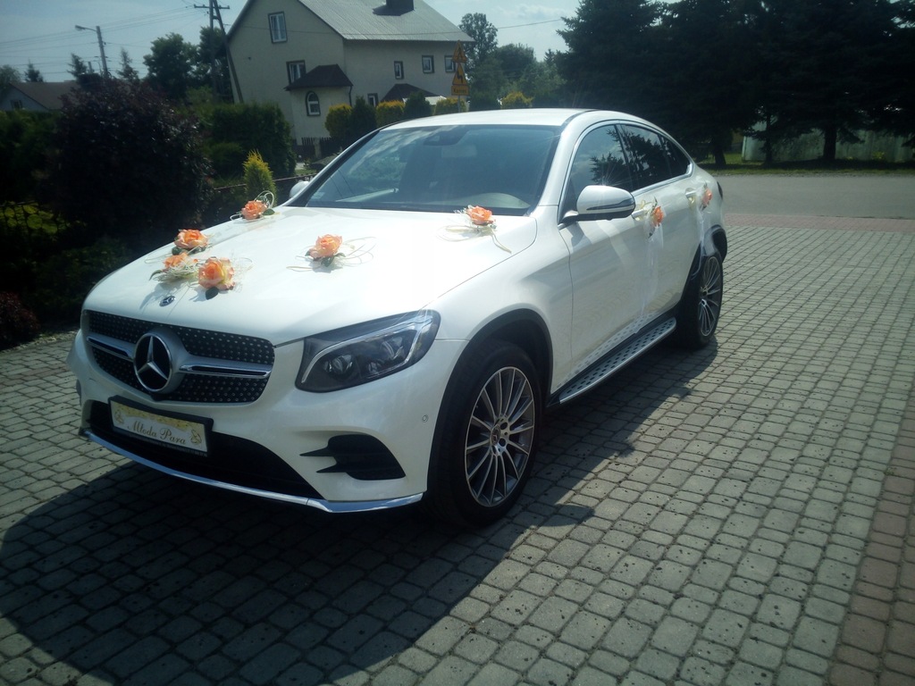 Auto do ślubu MERCEDES GLC COUPE