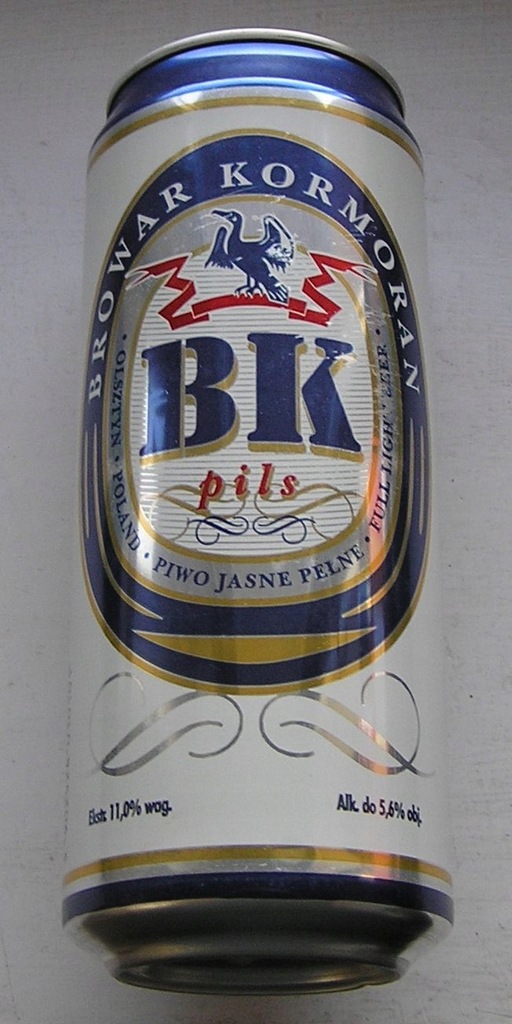 PUSZKA PIWO BK PILS KORMORAN OLSZTYN 2003