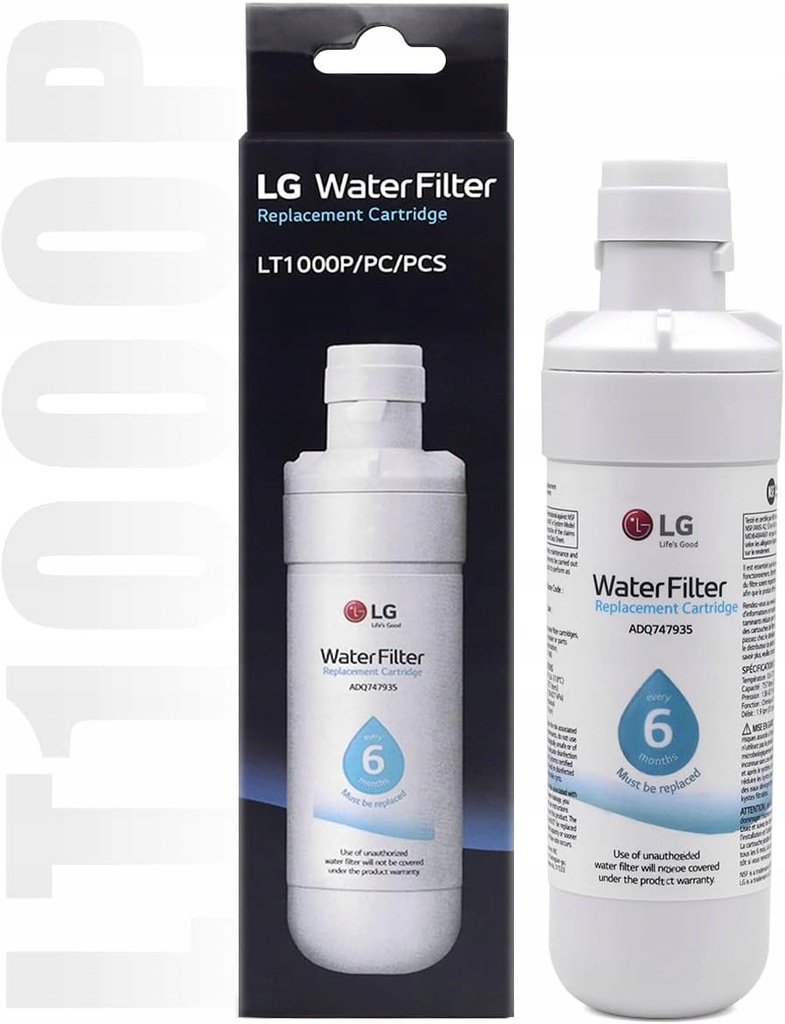 Filtr wody do lodówki LG LT1000P oryginał ADQ747935