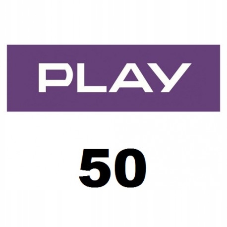 Doładowanie Play 50 zł