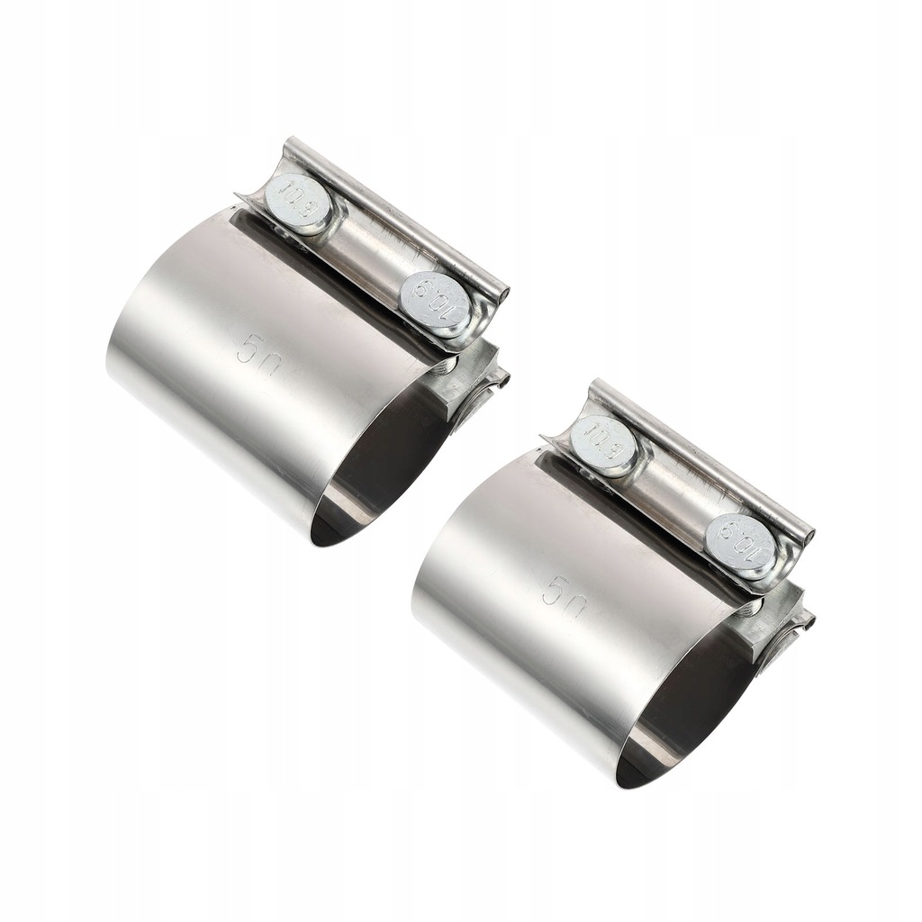 PIPE JOINT CLAMPS CAR EXHAUST BAND CLAMP 2 PCS